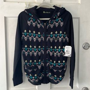 Vintage NWT Burton women’s Boot Camp sweatshirt jacket.